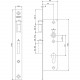 ASSA ABLOY profilový zámok 8691/31 s plochým štulpom 40, pozinkovaný