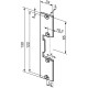 Protiplech plochý KL, 24 x 130 x 3 mm, 09635-01, antikoro