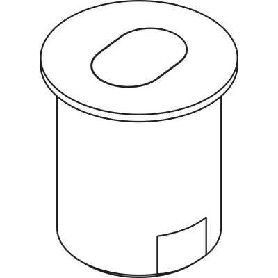 Spodné puzdrá s krytom HAWA Frontslide, pochrómovaná oceľ