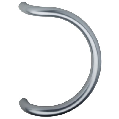 KWS madlo séria 84 - polkruhové, 380mm, rozteč 350mm, ø 30mm,ušľ. oceľ