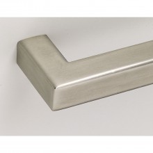 Nábytková úchytka s rozostupom dier 160 mm, šírka 175 mm, kefovaná nehrdz. oceľ