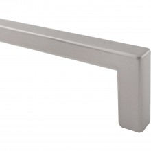 Nábytková úchytka rozostup dier 128 mm, šírka 136 mm, pochrómovaná leštená