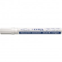 LYRA laková ceruza 114, šírka linky 3 mm, biela