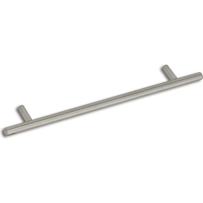 Nábytková úchytka ø 10 mm, rozteč otvorov 96 mm, š. 160 mm, kefovaný antikor