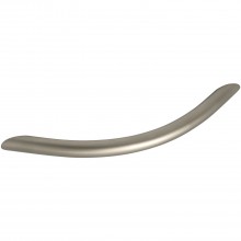 Nábytková úchytka ø10mm, rozostup dier 192mm, š. 228mm, oceľ matne ponikl.