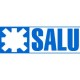 SALU zvislý úchytový profil S04N, 2700 mm, strieborne elox. hliník