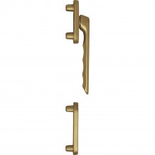 HOPPE balkónová kľučka LIÈGE, polgarnitúra, vonkajšia, nízka, bronzovo elox.