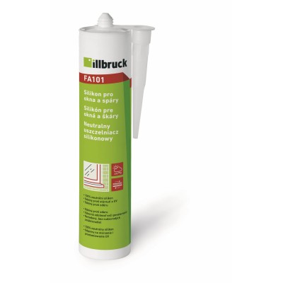 illbruck FA101 silikón pre okná a škáry 310 ml kartuša transparentný