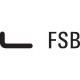 FSB nárazník podlahových dverí 38 3880-01 - ø 40 mm,, výška 32 mm, čierna guma