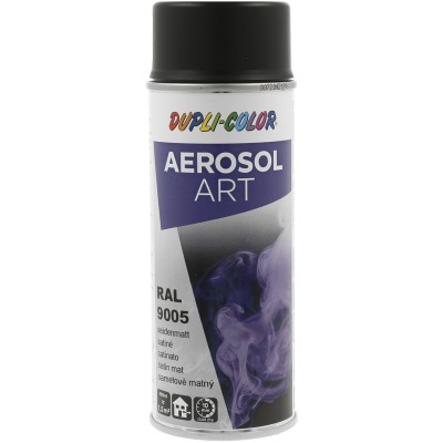 Dupli-Color Aerosol Art Spray 400ml čierny, hodvábne matný/ RAL 9005